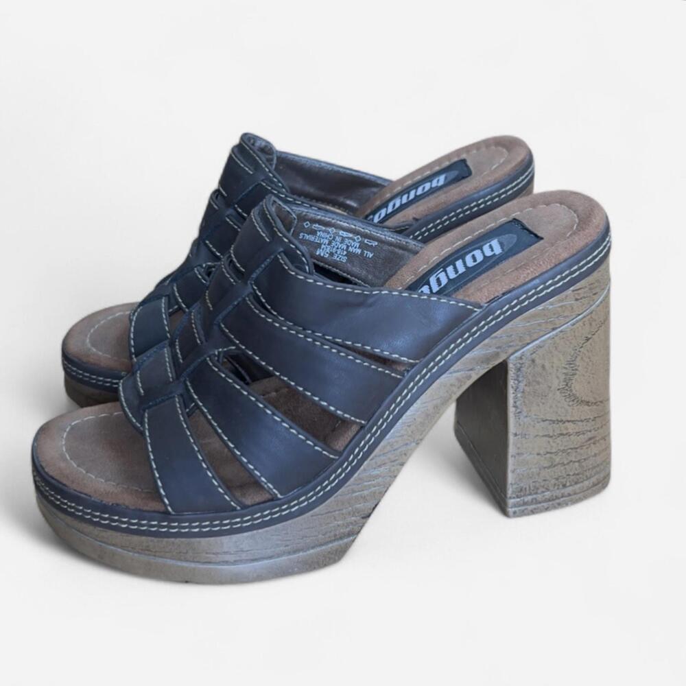 Bongo Vintage Y2K Cutout Chunky Bratz Heels